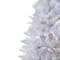 6.5ft. Pre-Lit White Artificial Christmas Tree, Warm White LED Lights
